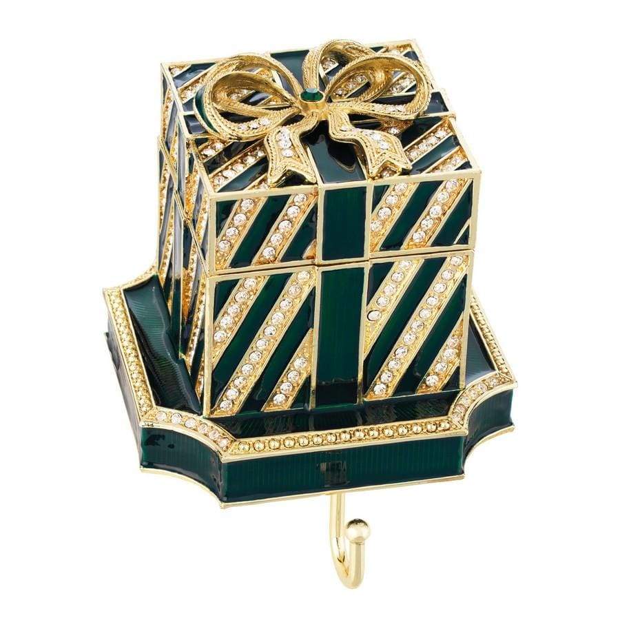 Olivia Riegel Green Gift Box Stocking Holder