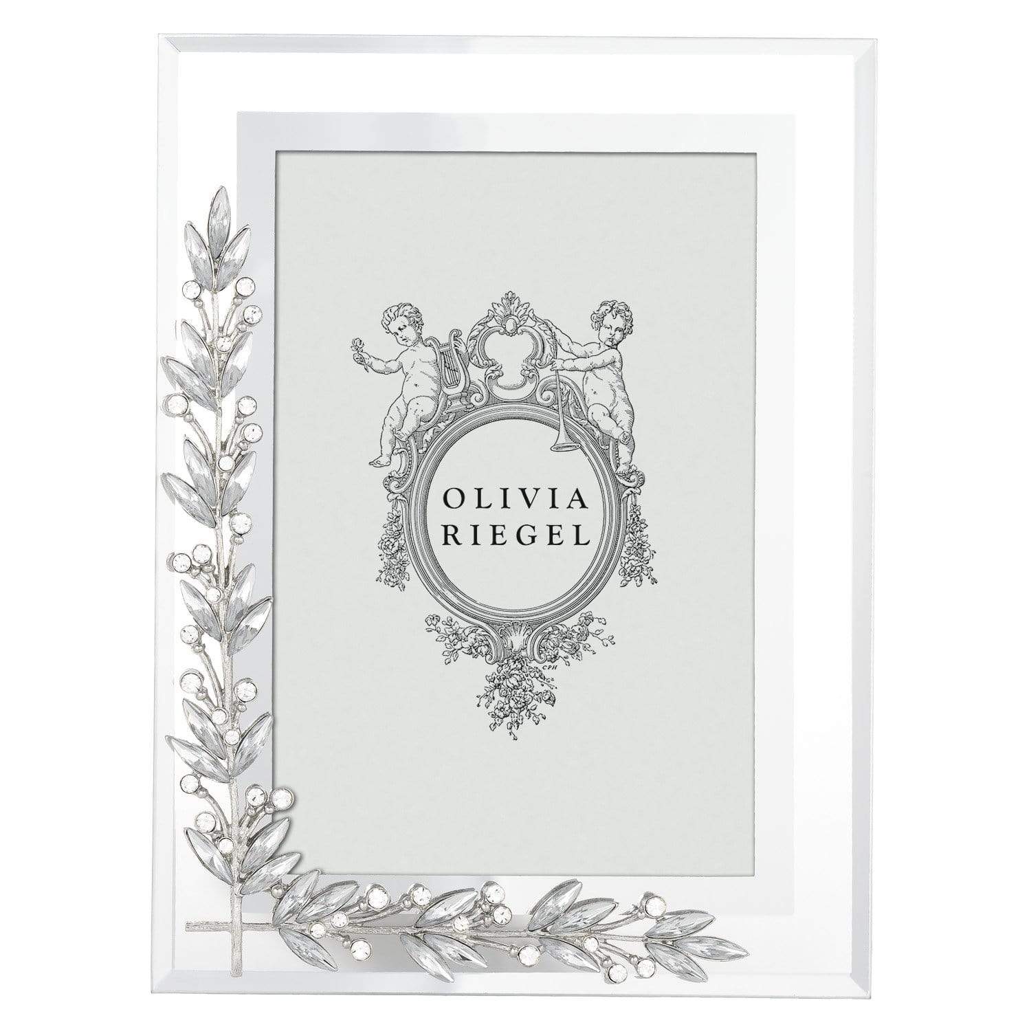 Olivia Riegel Laurel Silver 4" x 6" Frame