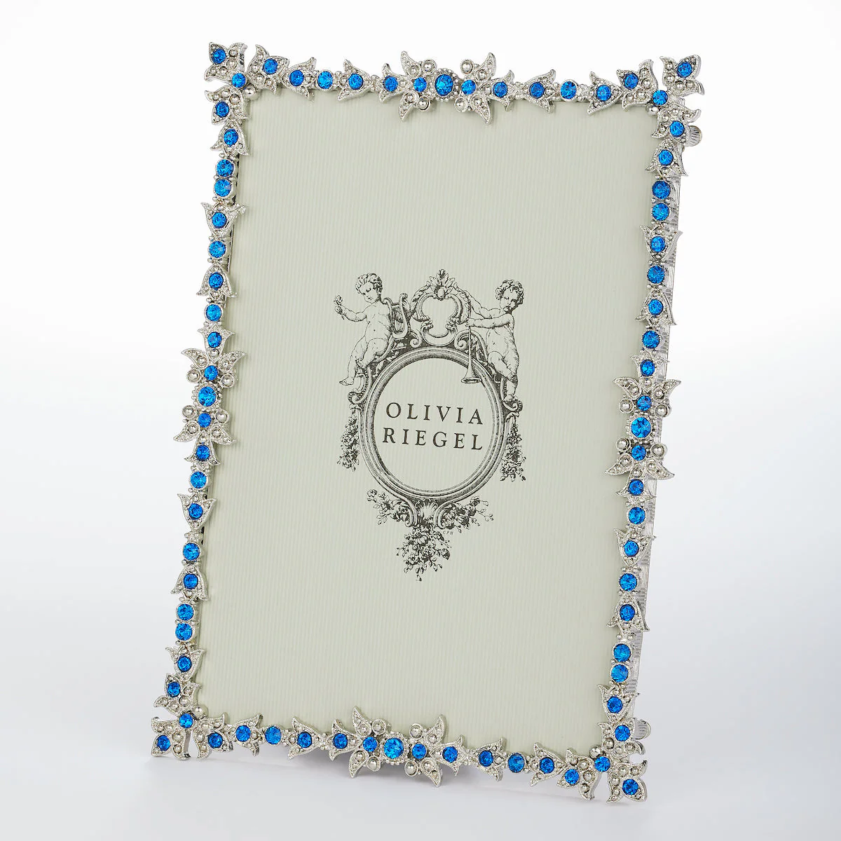 Olivia Riegel Luxembourg Capri 5" x 7" Frame Silver - Image 3