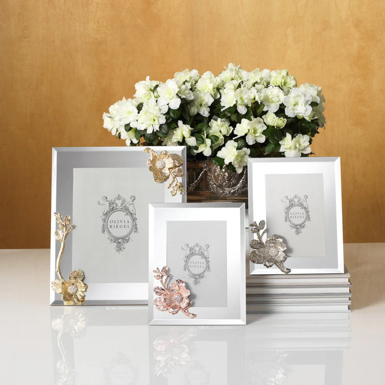 Olivia Riegel Silver Botanica 5" X 7" Frame - Image 3