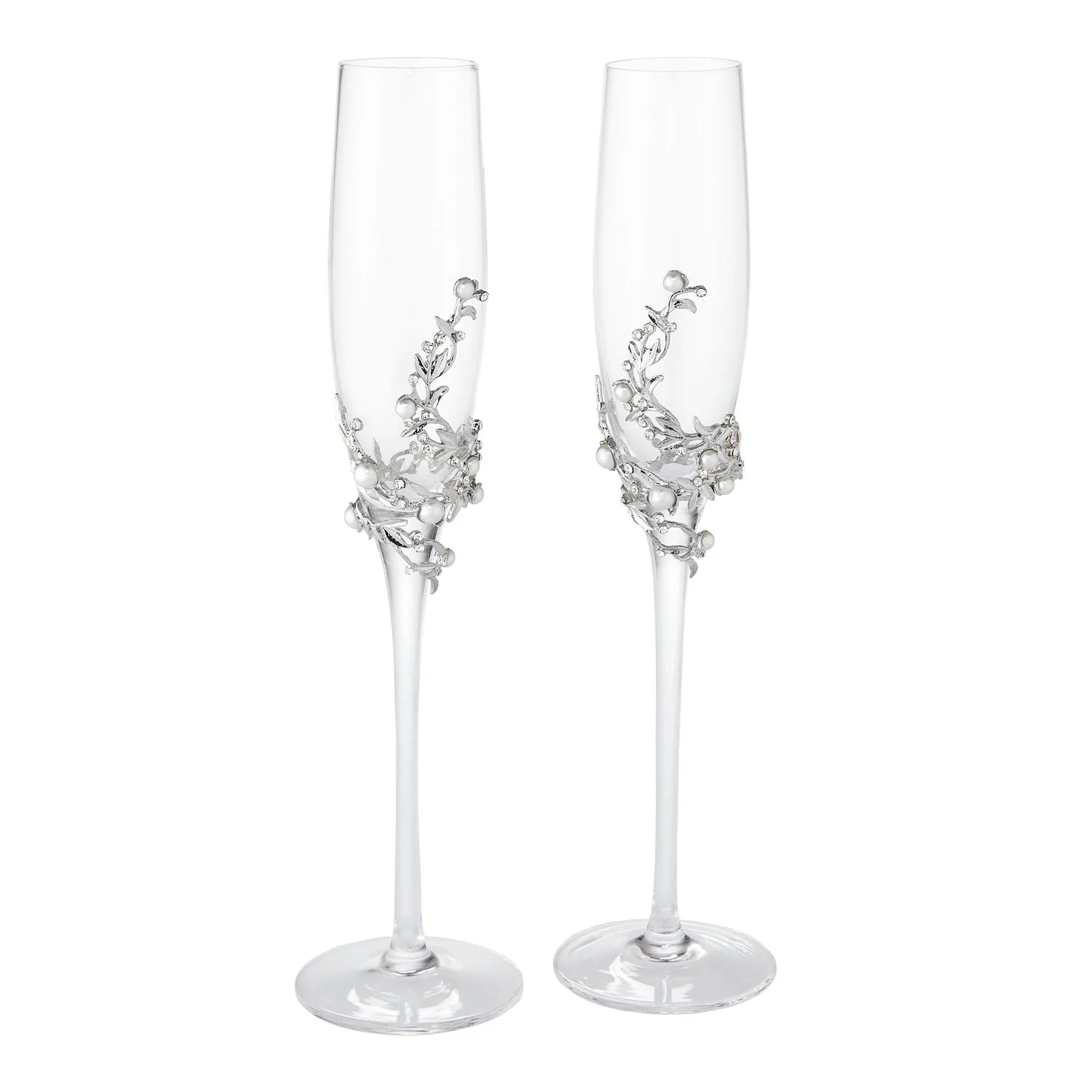 Olivia Riegel Silver Eleanor Flute (Set of 2)