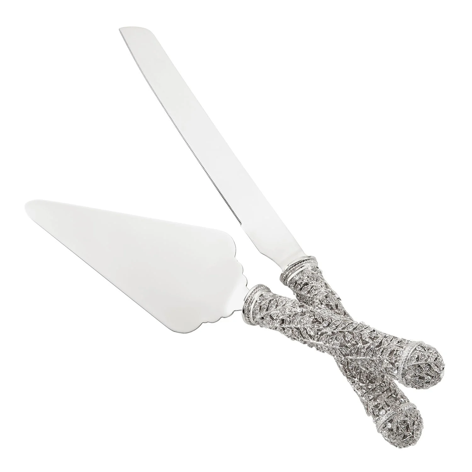 Olivia Riegel Silver Florence Dessert Serving Set