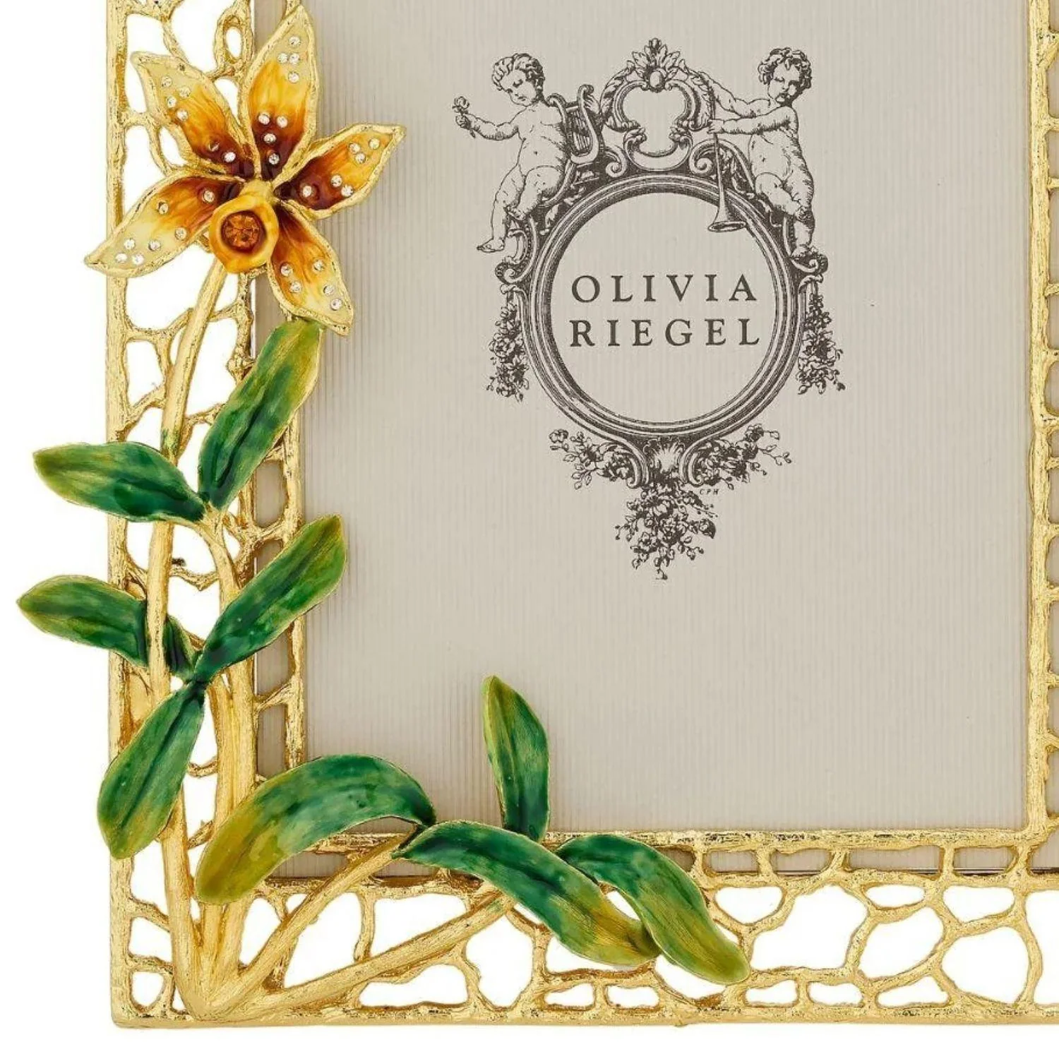Olivia Riegel Splendora Picture Frame 4" x 6" Gold - Image 3