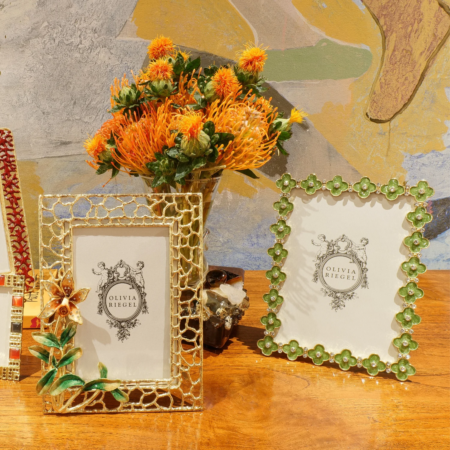 Olivia Riegel Splendora Picture Frame 4" x 6" Gold - Image 5