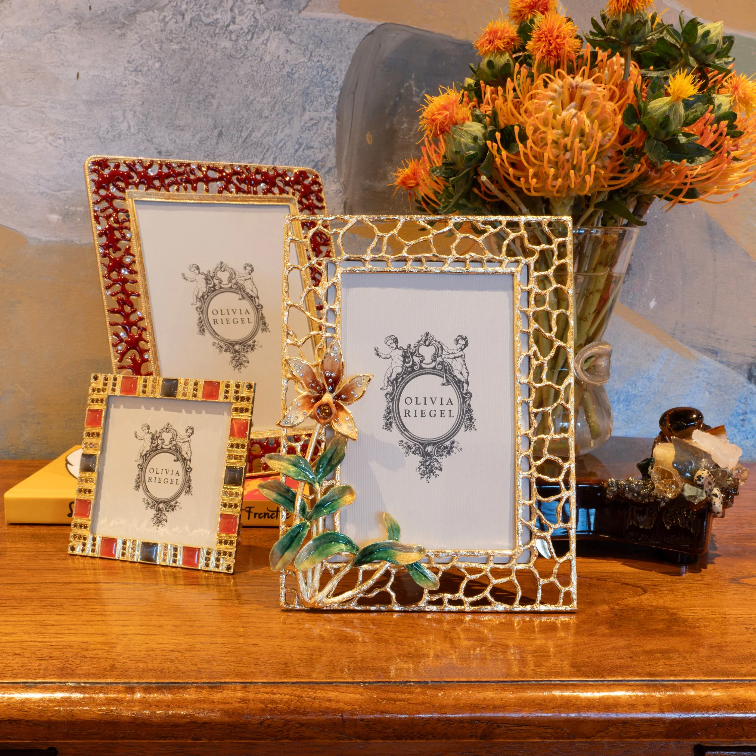 Olivia Riegel Splendora Picture Frame 5" x 7" Gold - Image 5