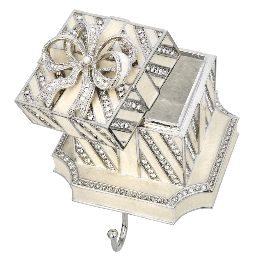 Olivia Riegel White Gift Box Stocking Holder - Image 2