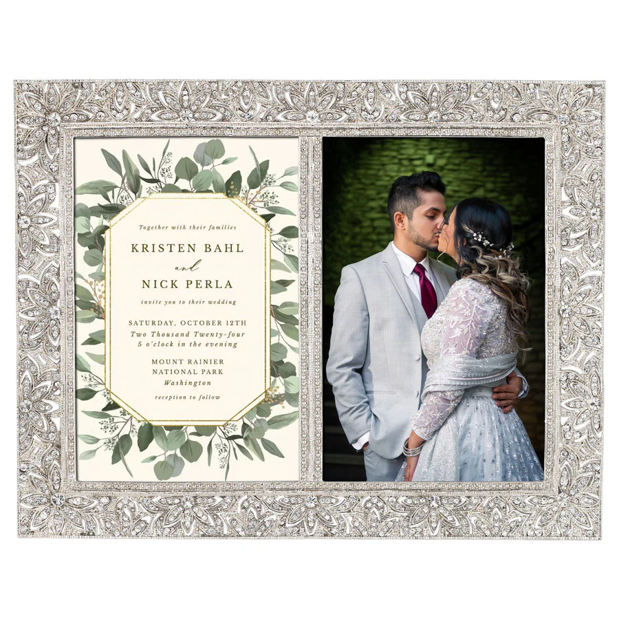 Olivia Riegel Windsor Silver Double 4 X 6 Frame - Image 2