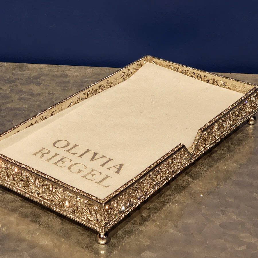 Olivia Riegel Windsor Silver Guest Towel Holder - Image 2