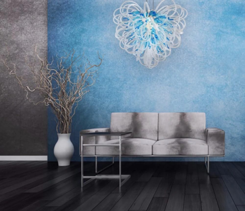 Orion Chandelier Smoke Small by Viz Glass - Image 3