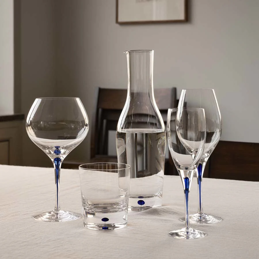 Orrefors Blue Intermezzo Blue Claret - Image 3
