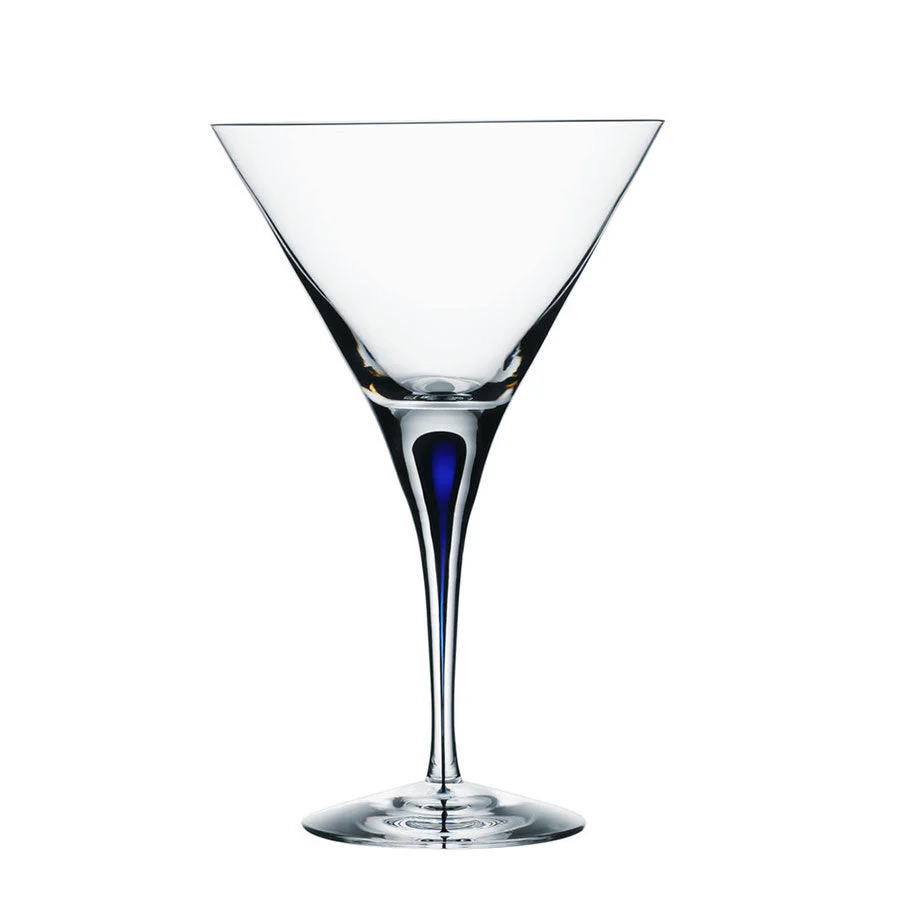 Orrefors Blue Intermezzo Blue Martini - Image 2