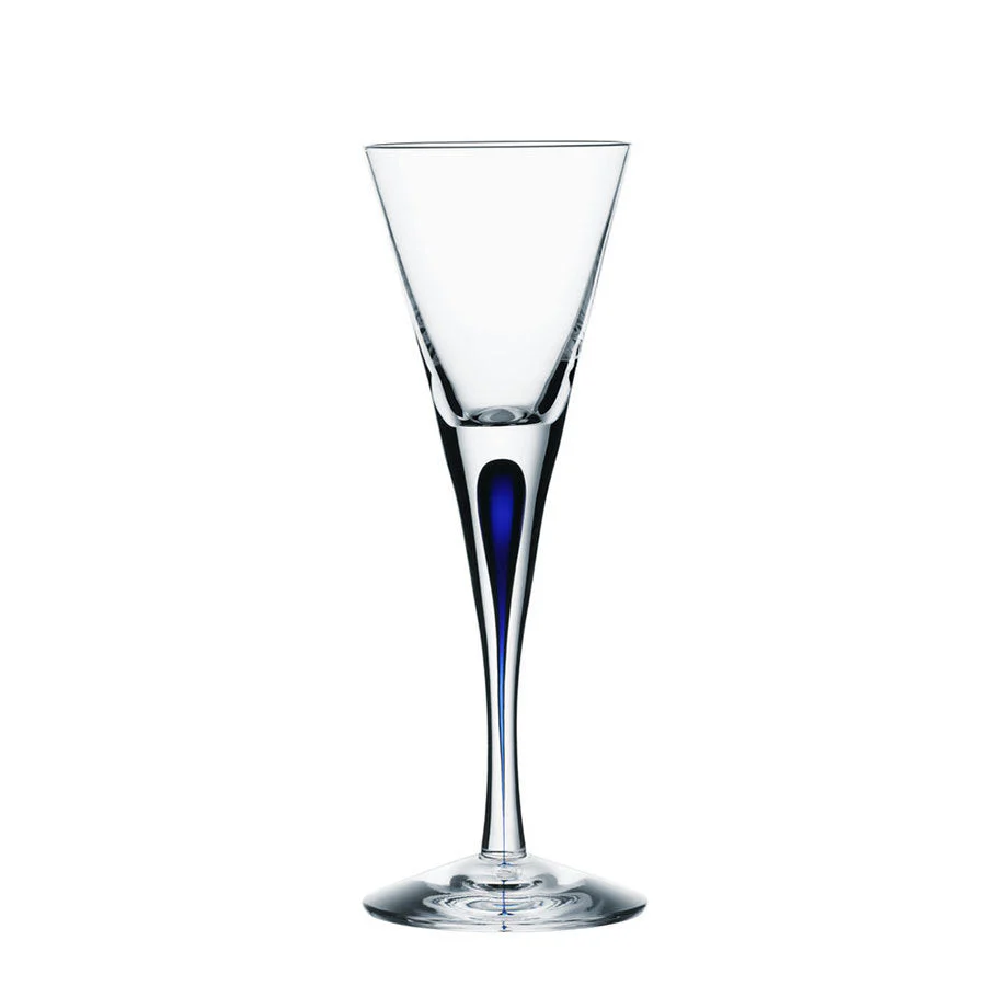 Orrefors Blue Intermezzo Blue Snaps - Image 2