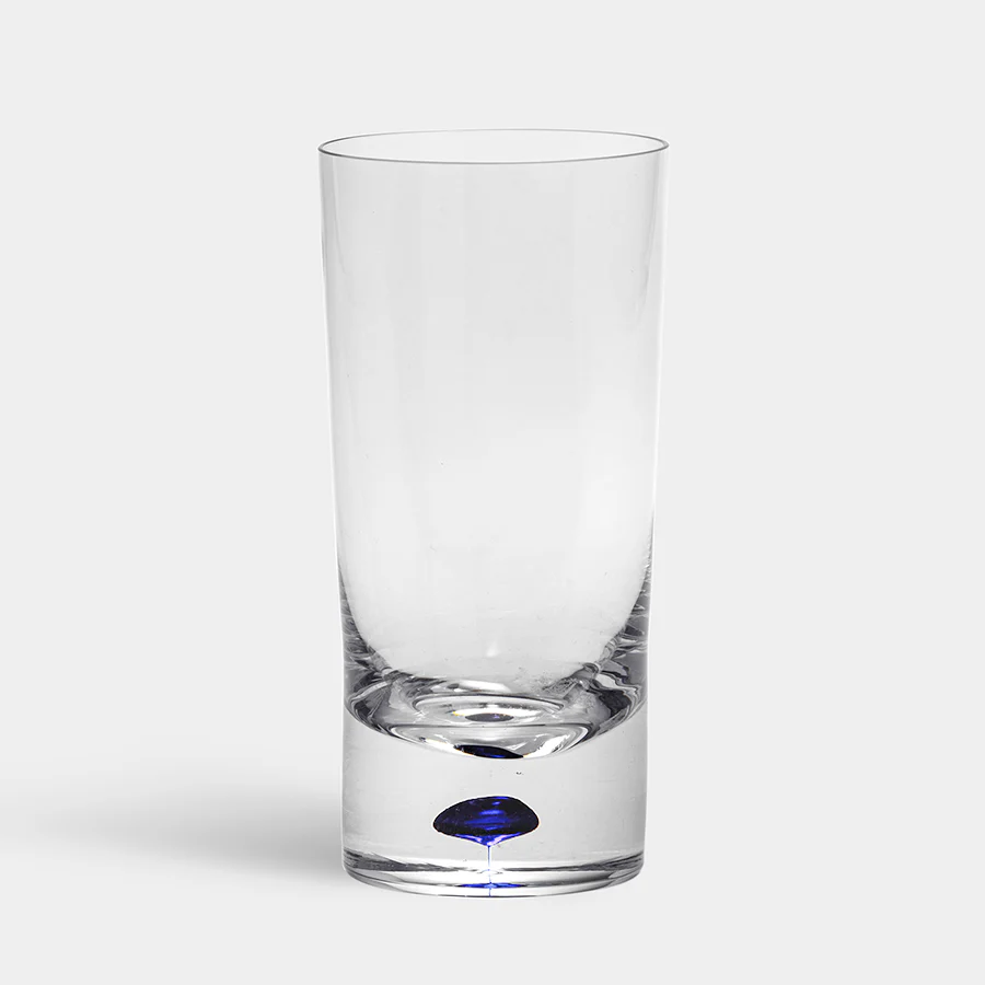 Orrefors Blue Intermezzo Blue Tumbler