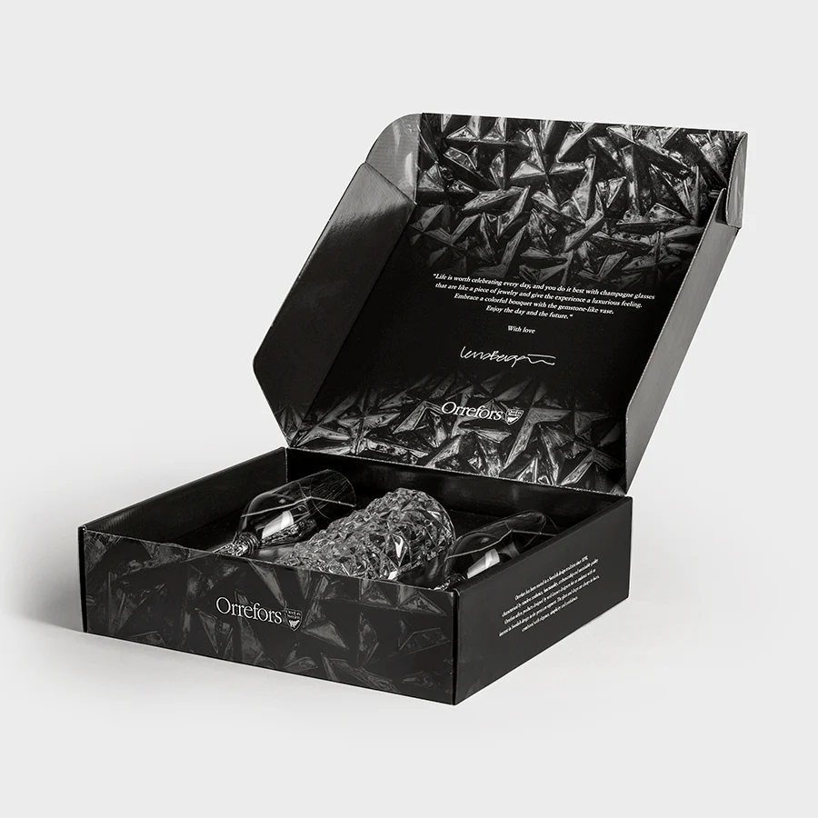 Orrefors Carat 3 Piece Gift Set - Image 4