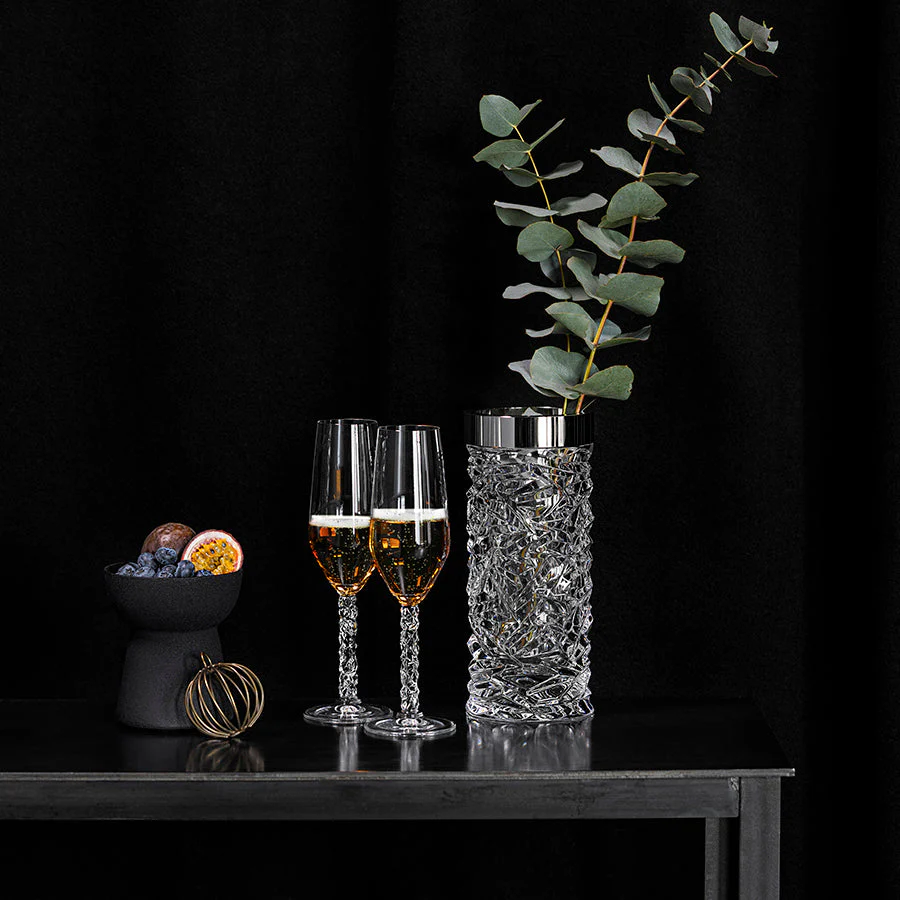 Orrefors Carat Champagne - Set of 2 - Image 3