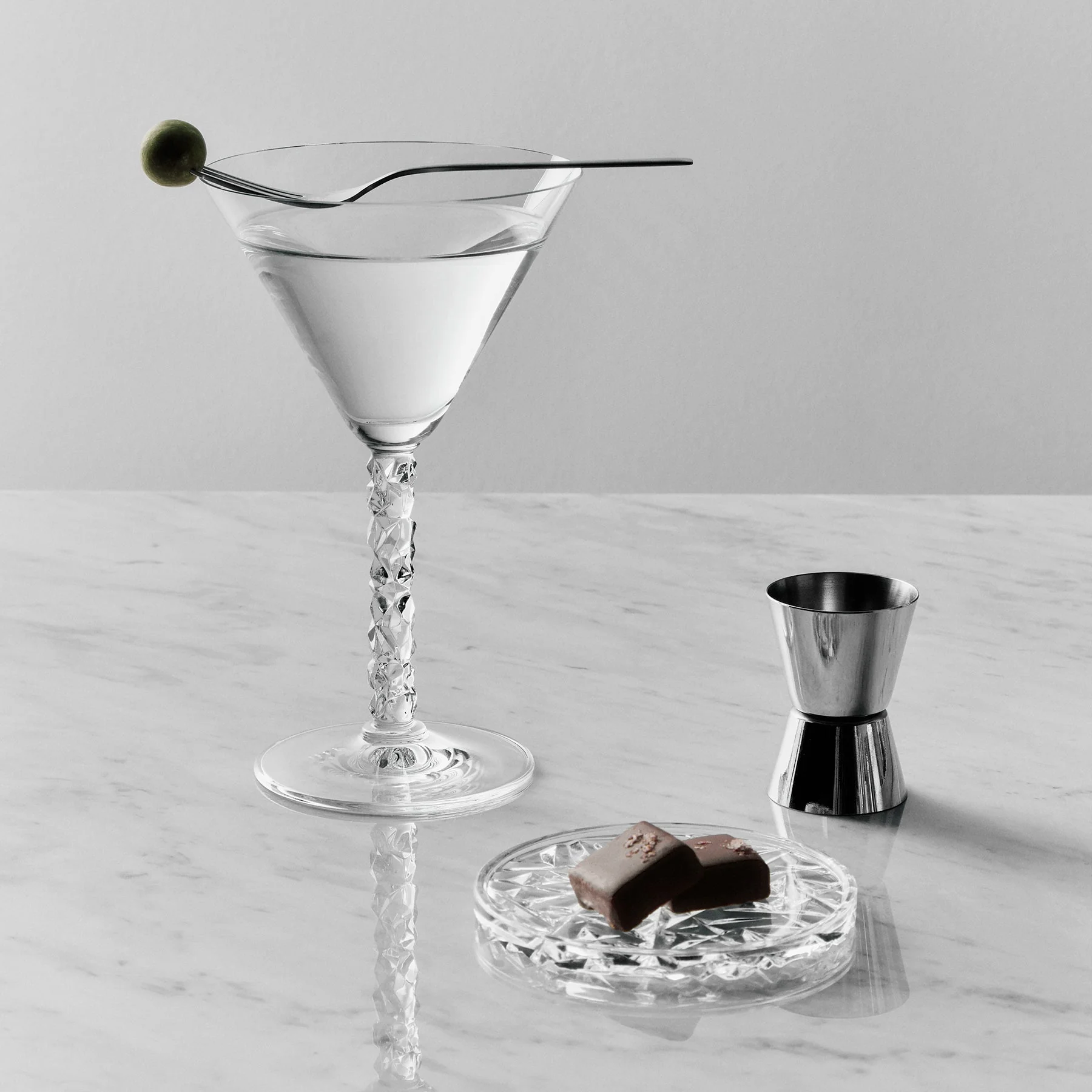 Orrefors Carat Martini Set Of 2 - Image 2