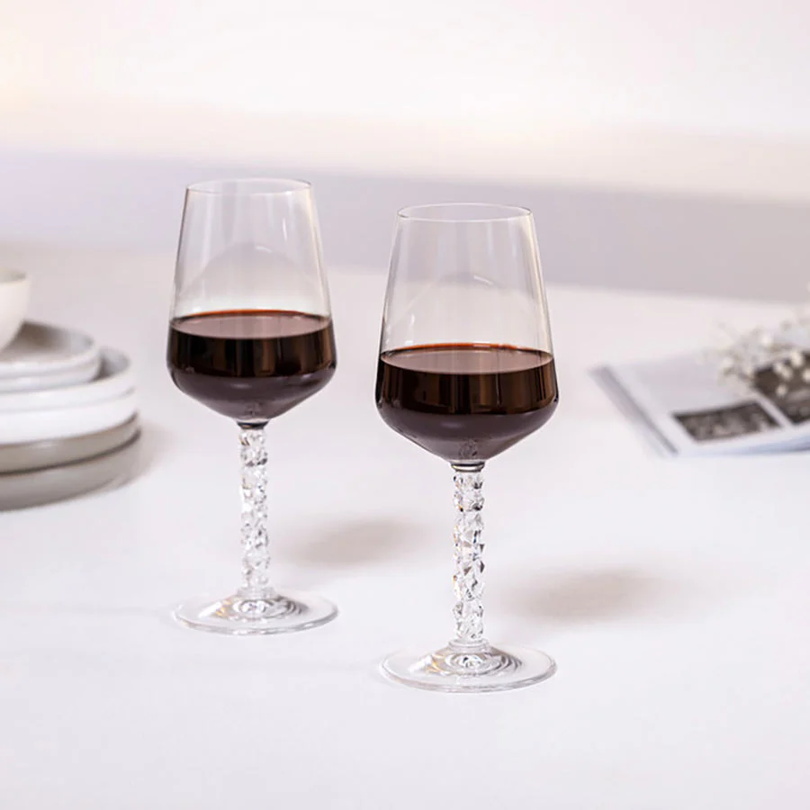 Orrefors Carat Wine - Set of 2 - Image 3