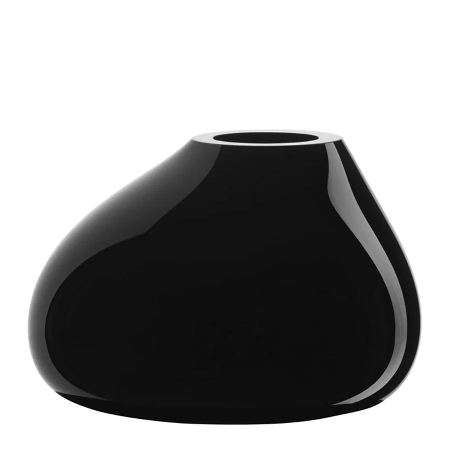 Orrefors Ebon Black Vase Large - Image 2
