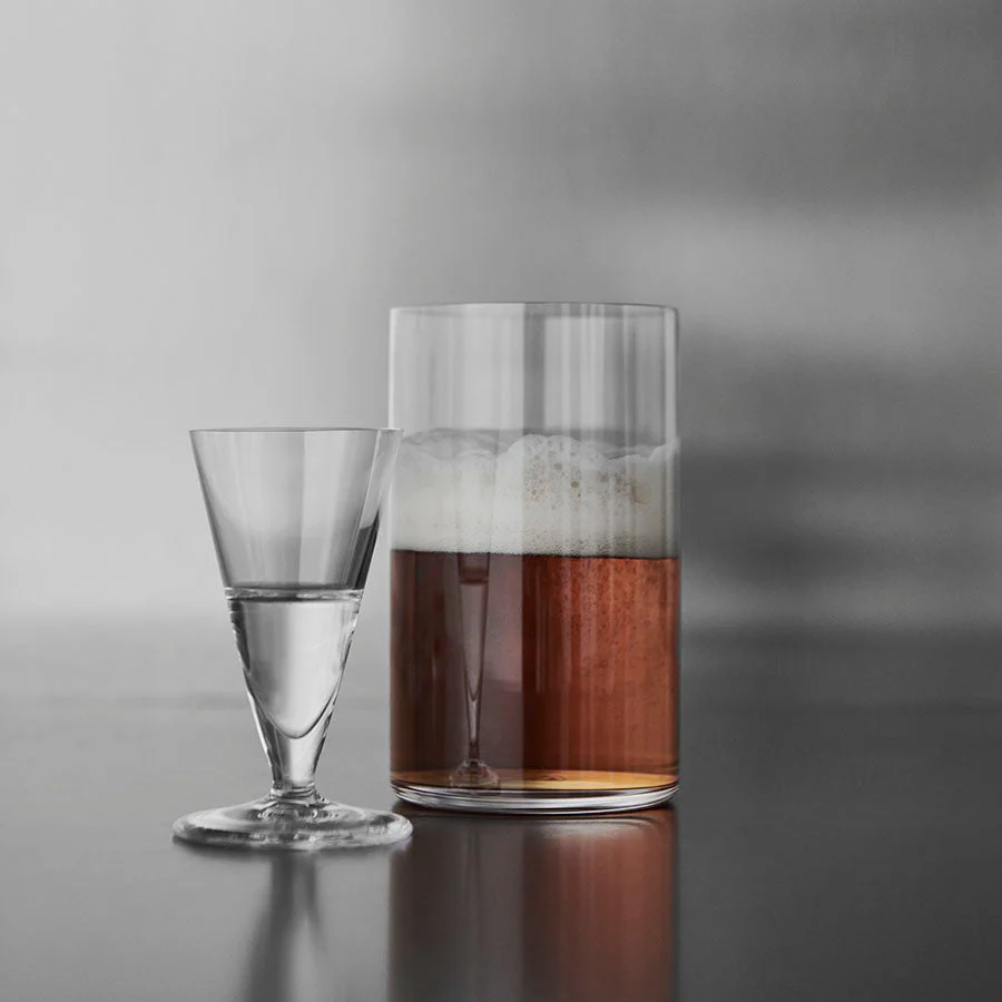 Orrefors Geometry Beer - Set of 2 - Image 2