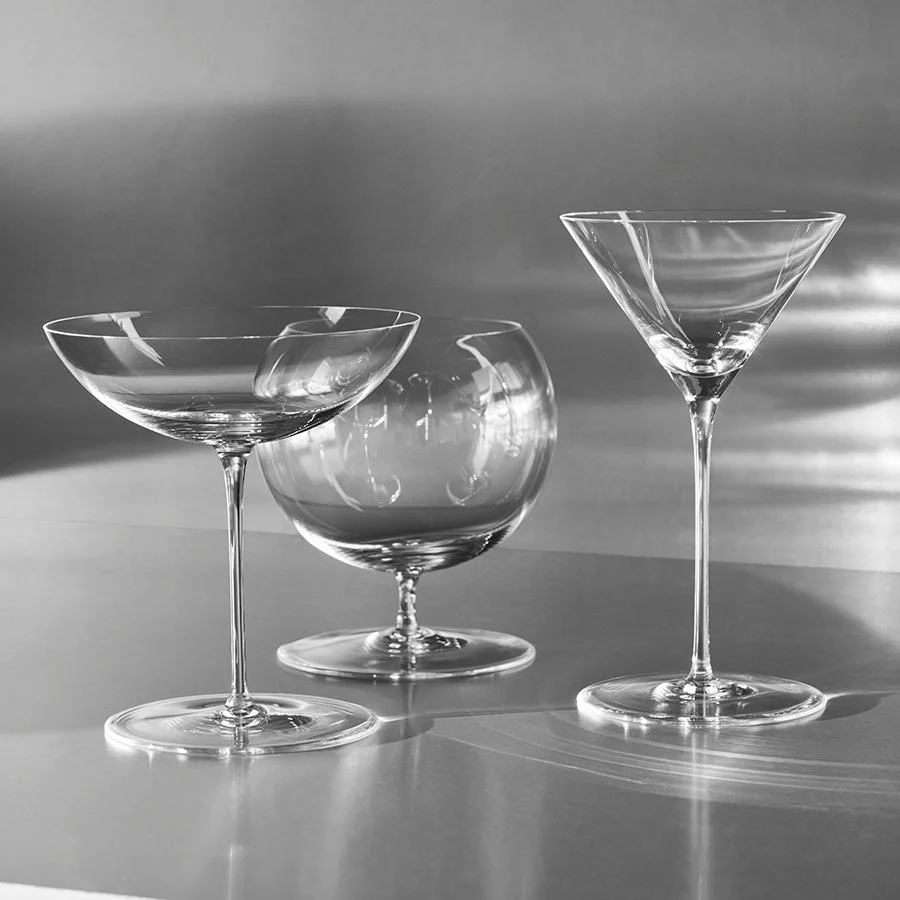 Orrefors Geometry Cognac - Set of 2 - Image 2