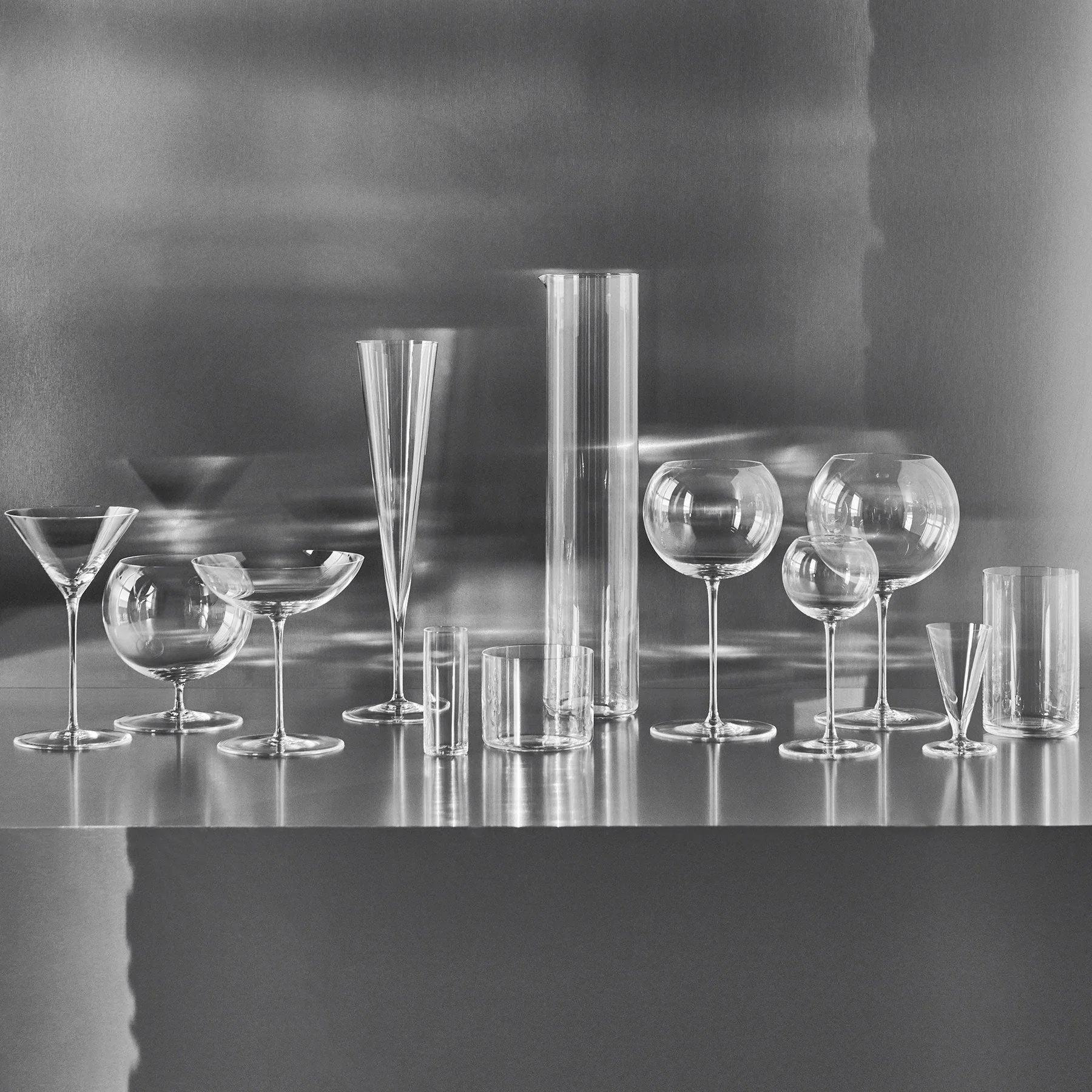 Orrefors Geometry Cognac - Set of 2 - Image 3