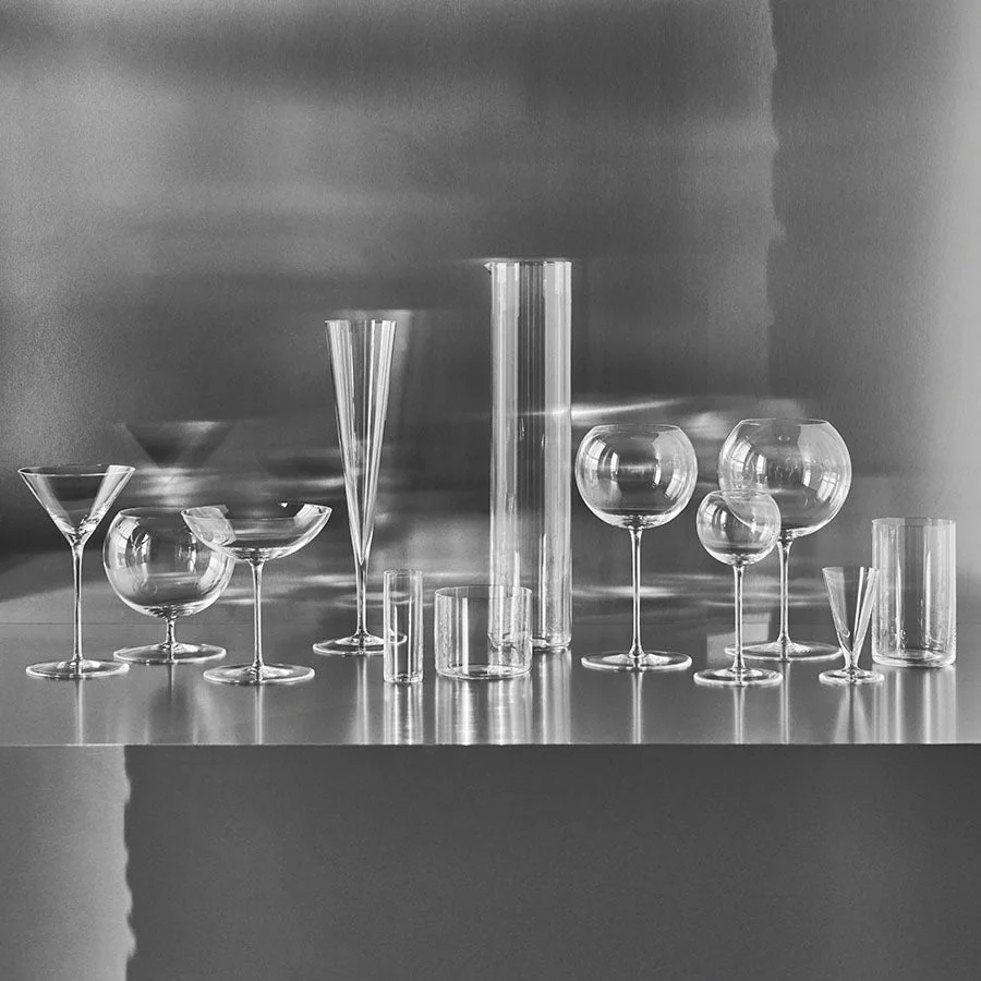 Orrefors Geometry Liqueur - Set of 2 - Image 3