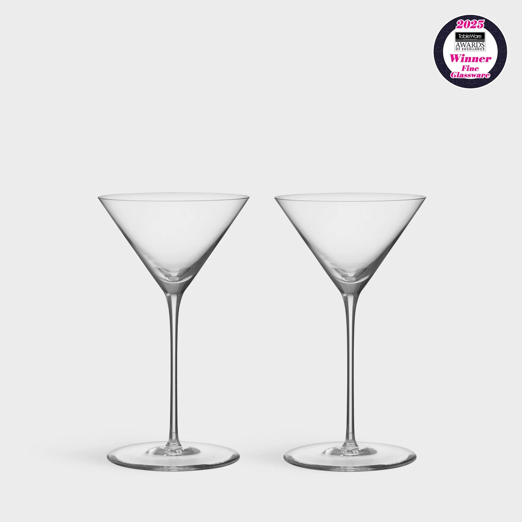 Orrefors Geometry Martini - Set of 2