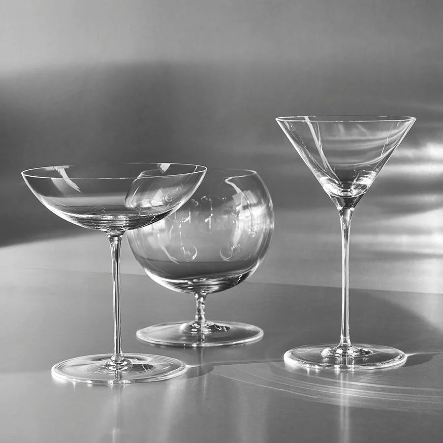 Orrefors Geometry Martini - Set of 2 - Image 3