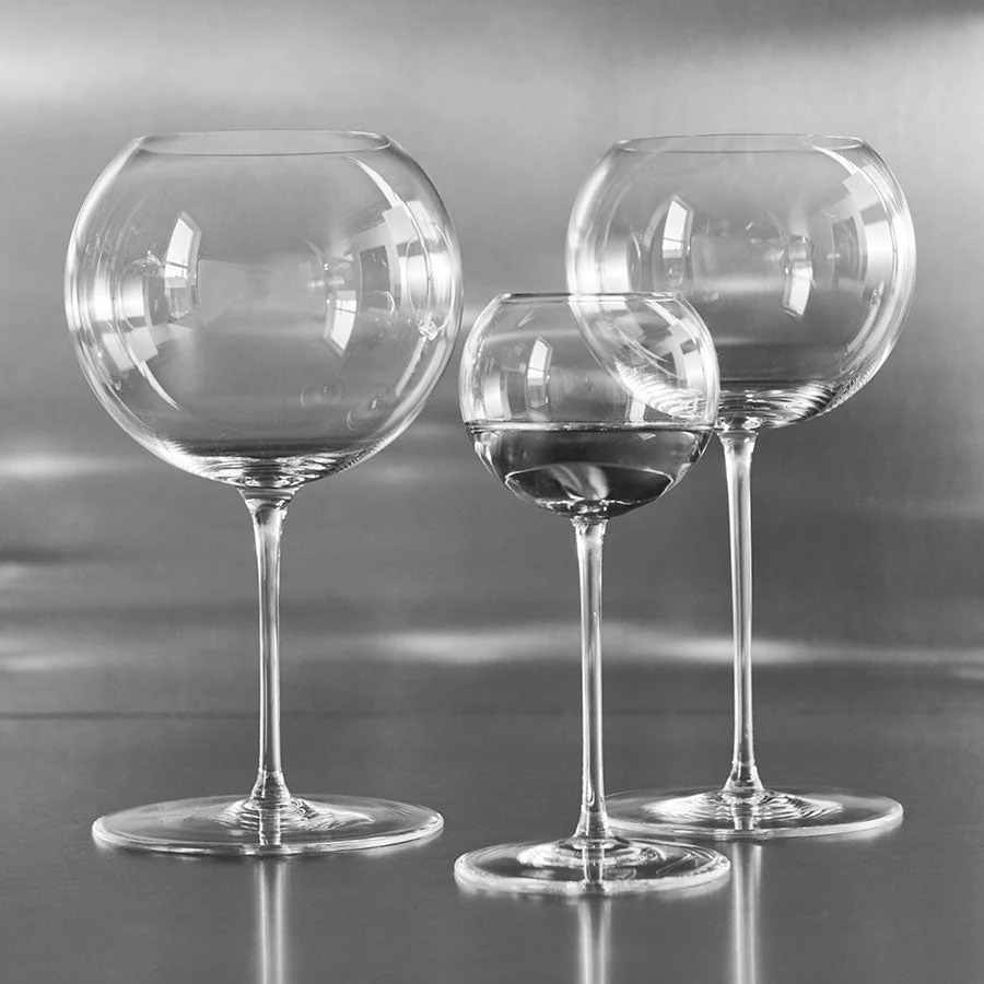 Orrefors Geometry Red Wine - Set of 2 - Image 3