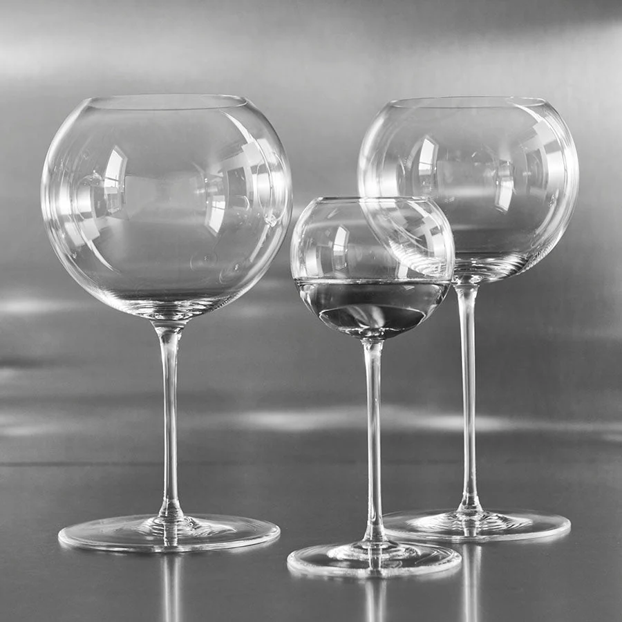 Orrefors Geometry White Wine - Set of 2 - Image 2