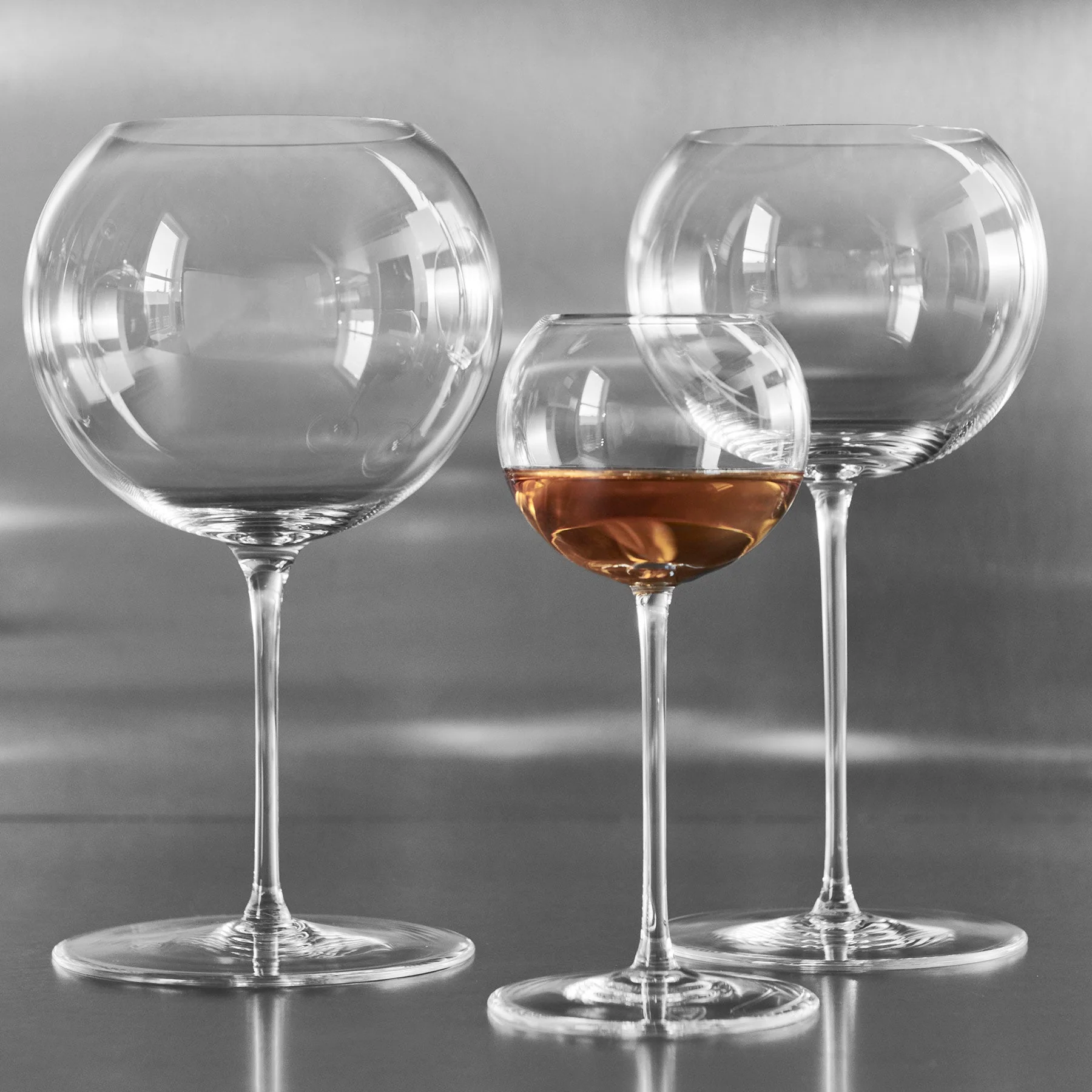 Orrefors Geometry White Wine - Set of 2 - Image 3
