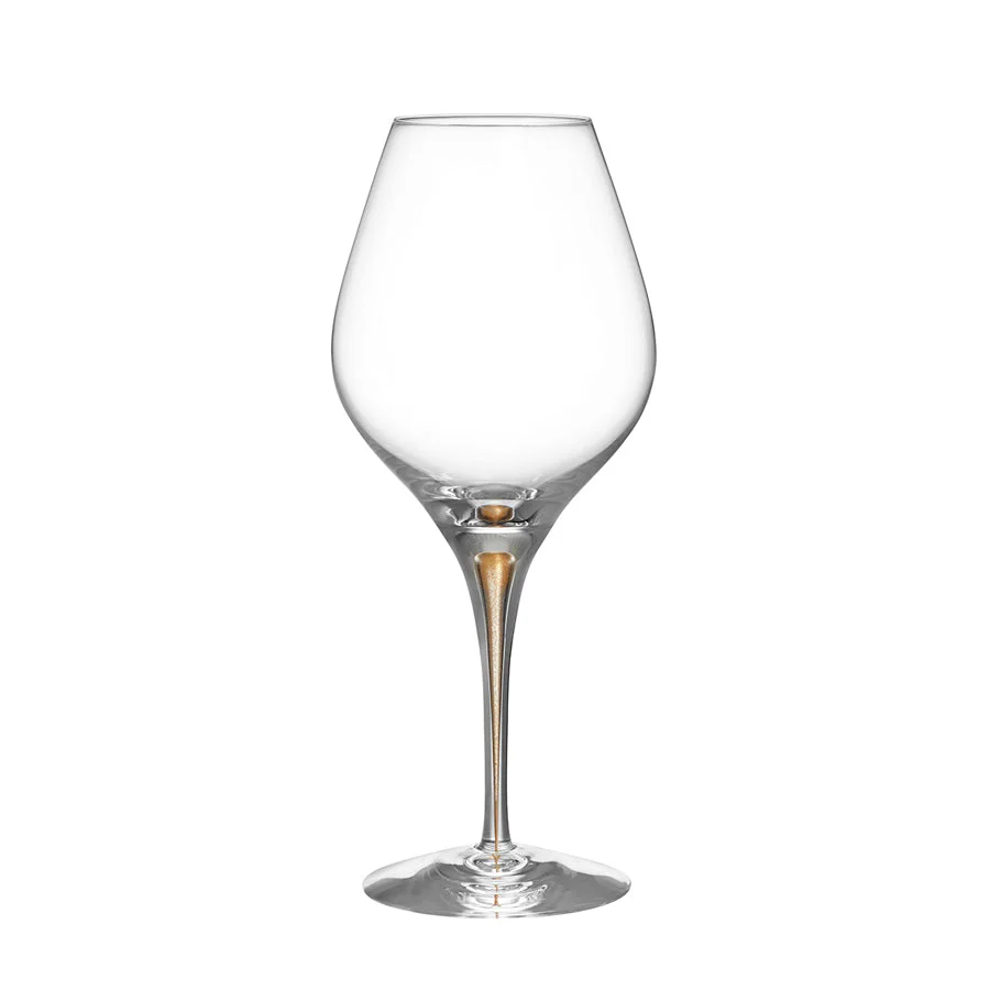 Orrefors Gold Intermezzo Gold Aroma Set of 2 - Image 2
