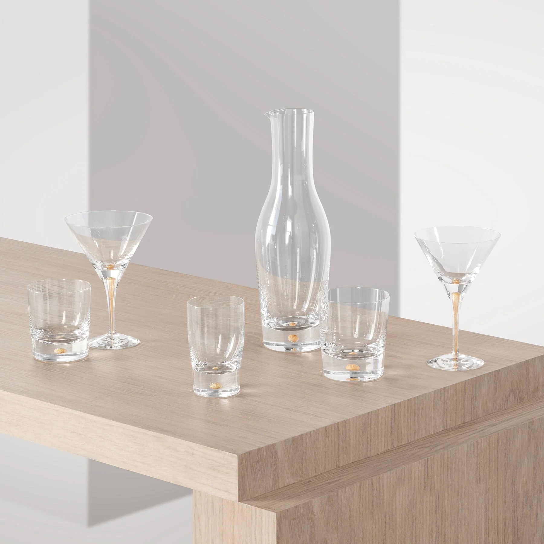 Orrefors Intermezzo Gold Small Tumbler - Set of 2 - Image 4