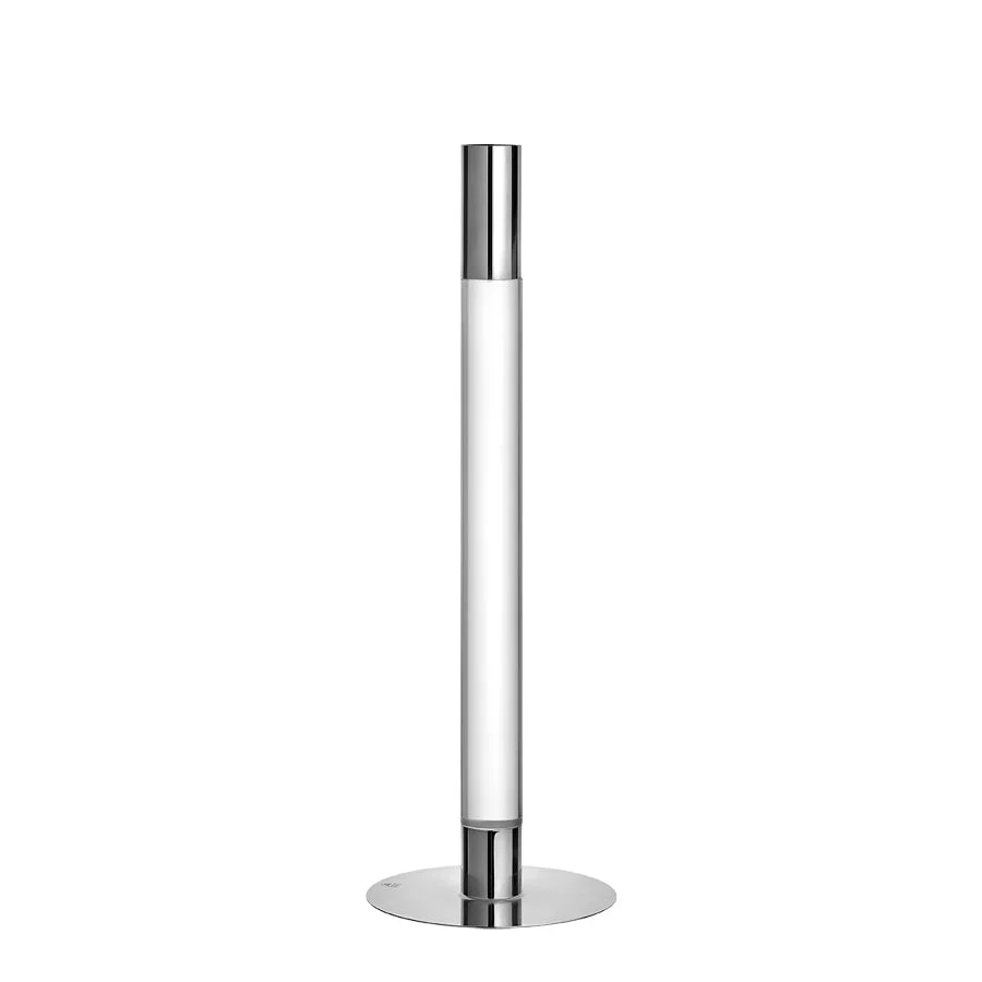 Orrefors Lumiere Candlestick Silver Large - Image 2