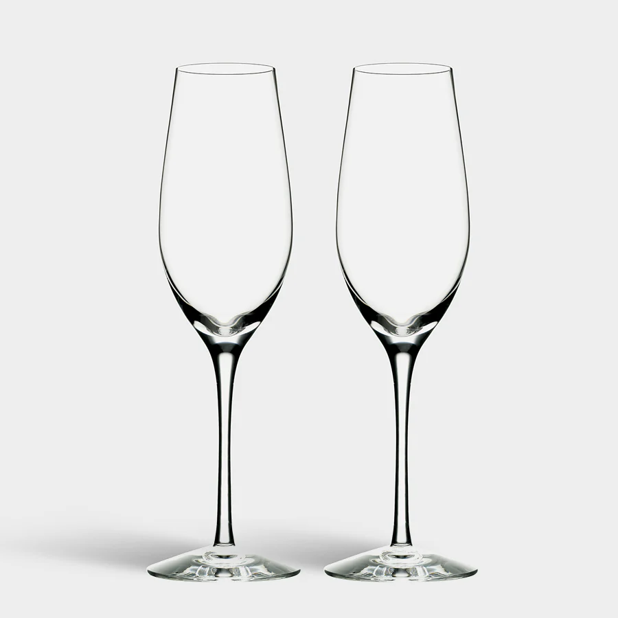 Orrefors Merlot Champagne - Set of 2