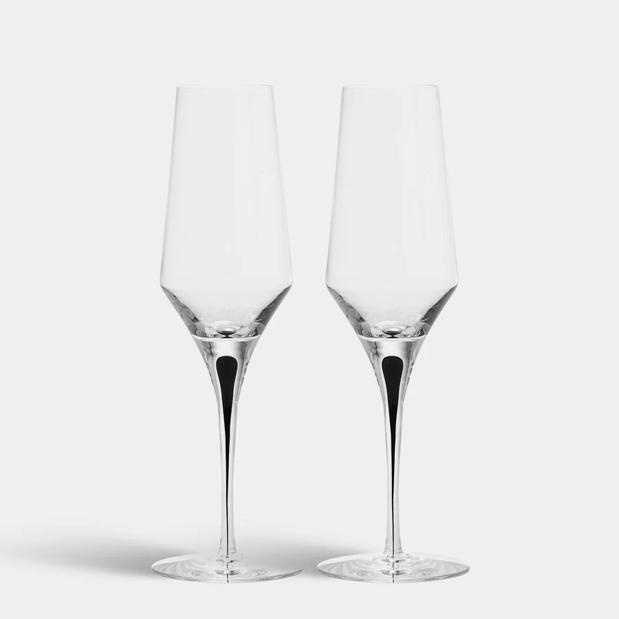 Orrefors Metropol Champagne - Set of 2
