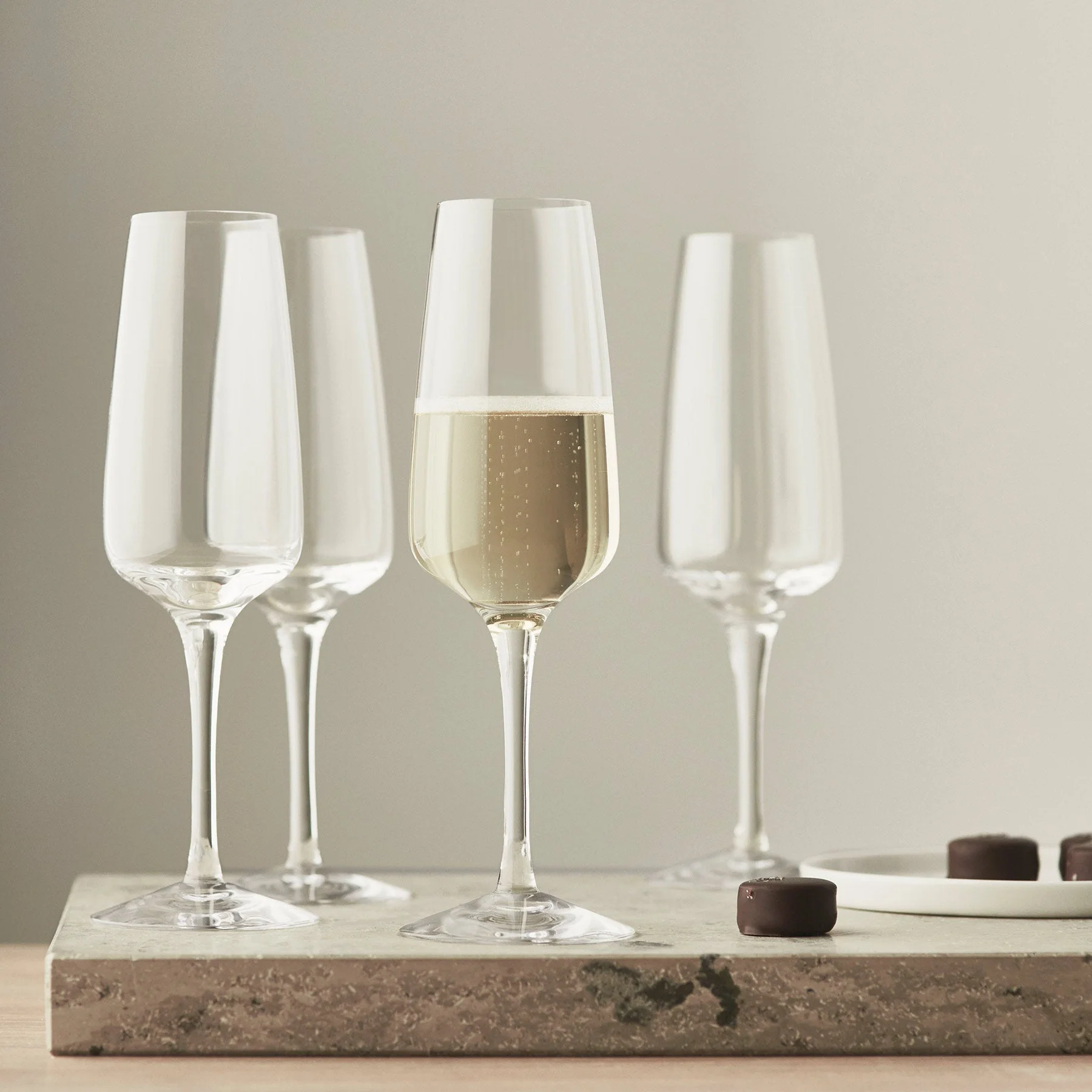 Orrefors Pulse Champagne Set of 2 - Image 3