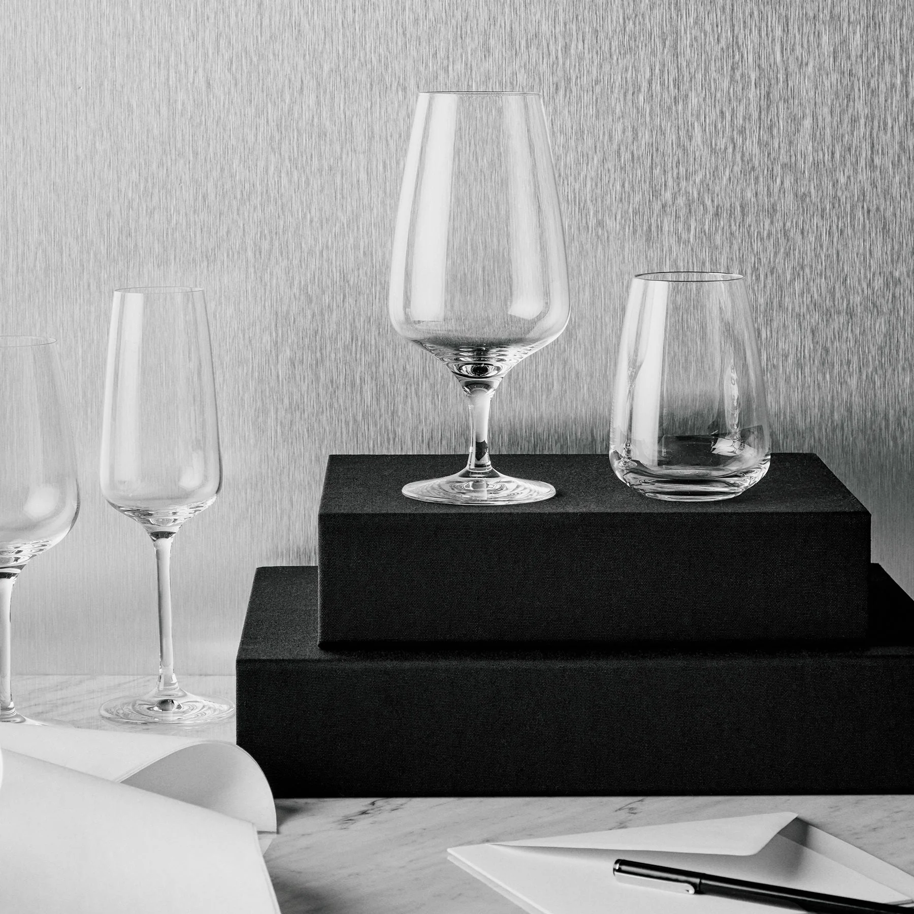 Orrefors Pulse Champagne Set of 4 - Image 6