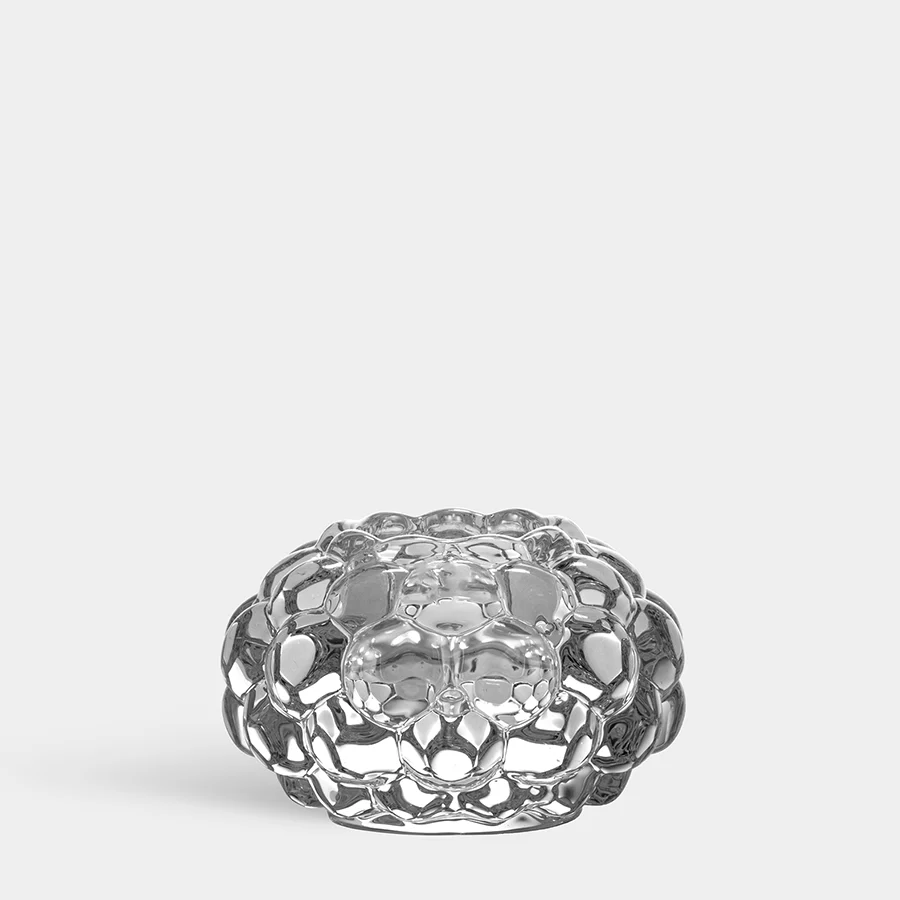 Orrefors Raspberry Votive Medium