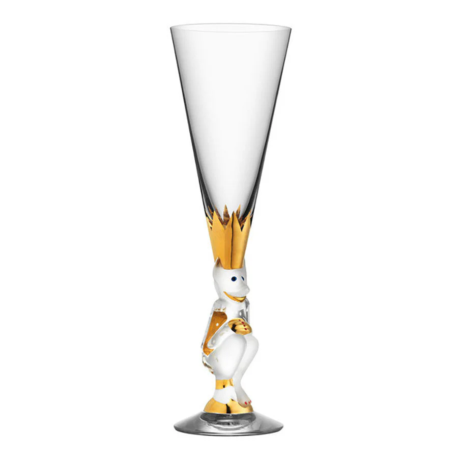 Orrefors Sparkling Devil Champagne Clear - Image 2