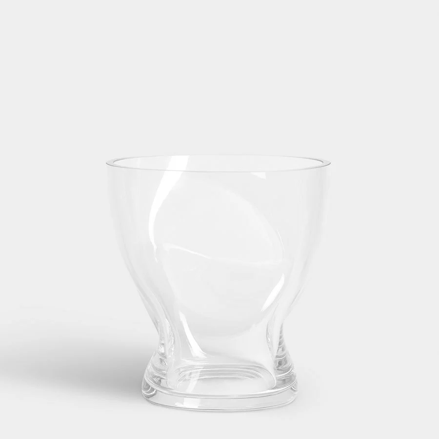 Orrefors Squeeze Clear Tulip Vase