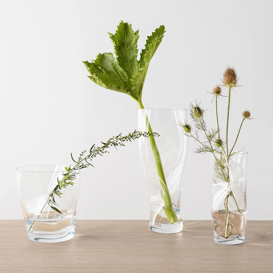 Orrefors Squeeze Clear Tulip Vase - Image 3