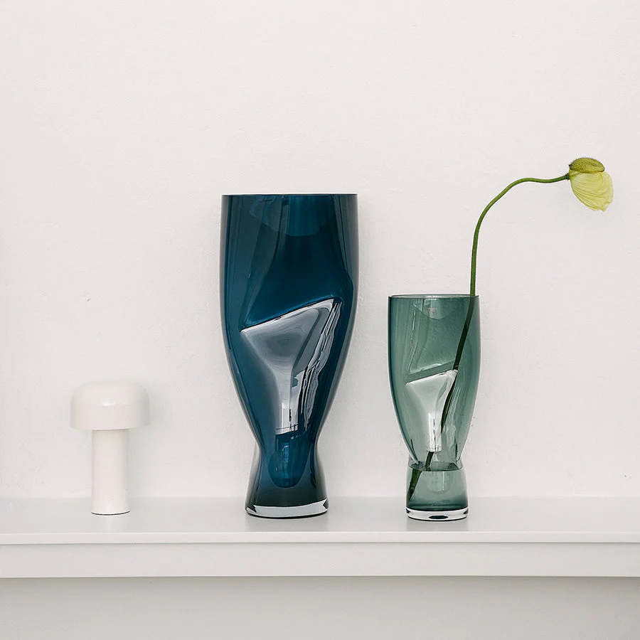 Orrefors Squeeze Vase Midnight Blue XL - Image 6