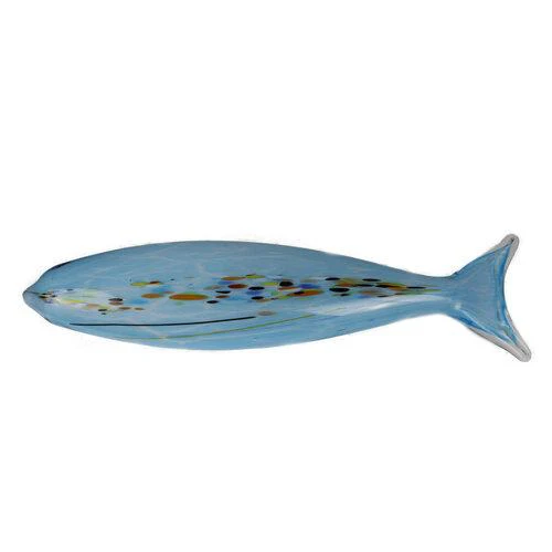 Pesce Wall Art Large by Viz Glass 7644BIR