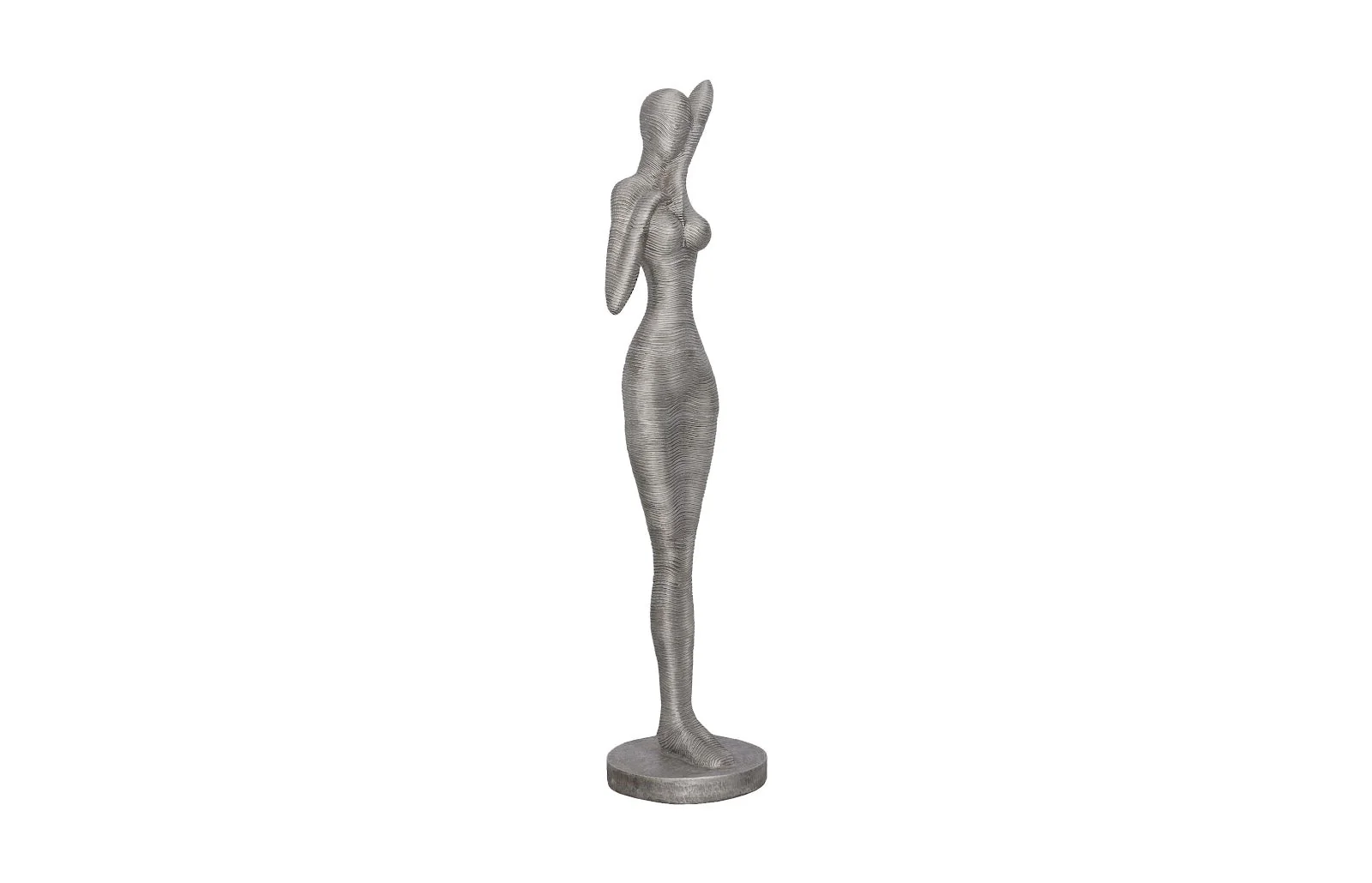 Phillips Collection Admiring Standing Sculpture, Aluminum