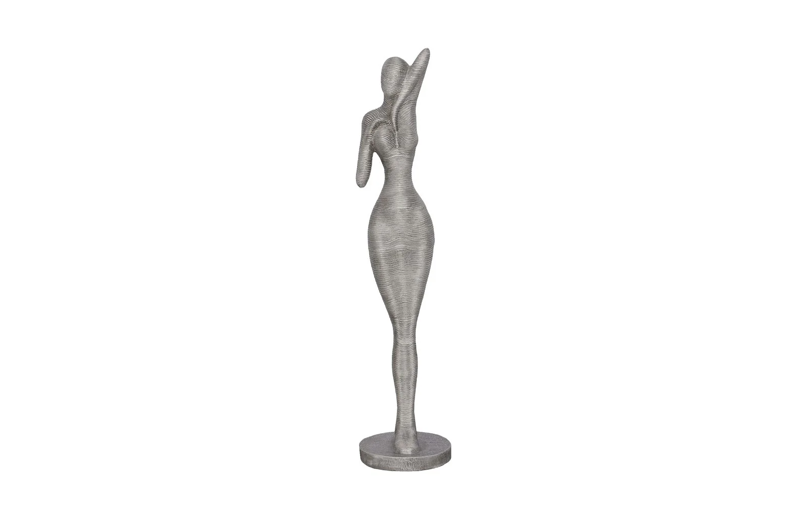 Phillips Collection Admiring Standing Sculpture, Aluminum - Image 2