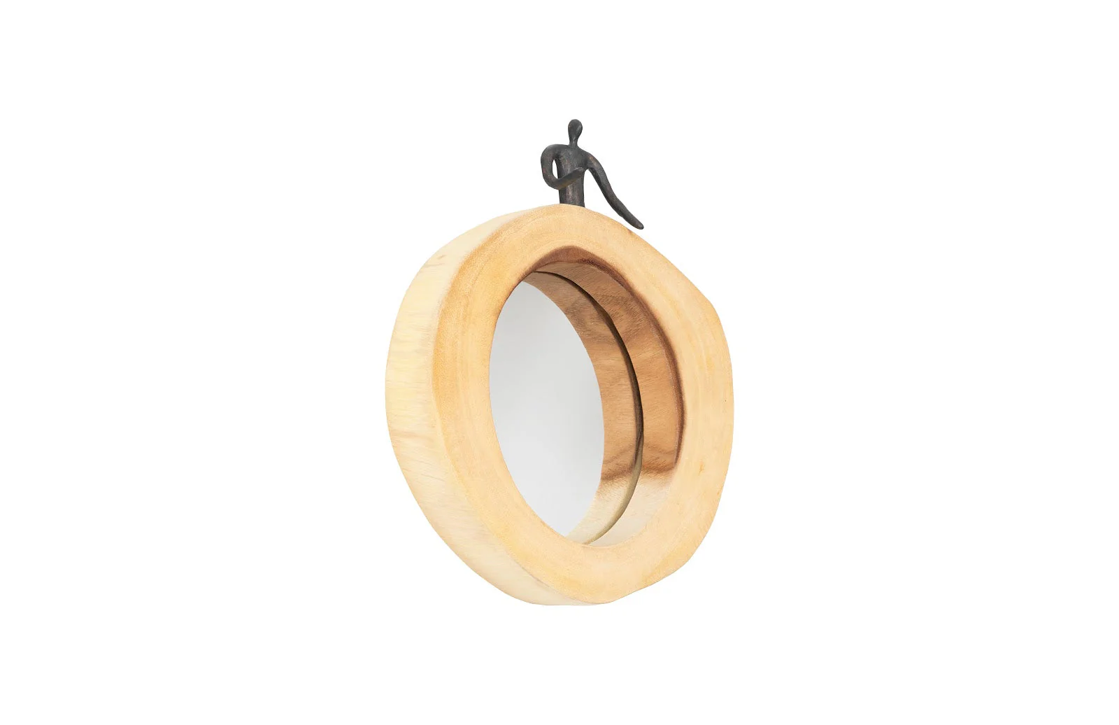 Phillips Collection Atlas Cross Cut Mirror, Small, Half Man, Right - Image 2