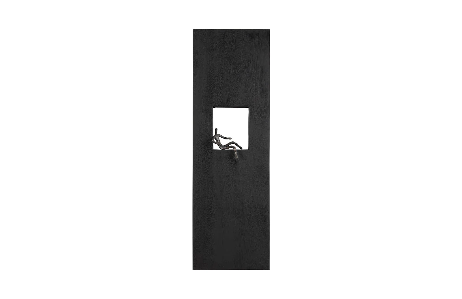 Phillips Collection Atlas Wall Decor, Rectangle, Black
