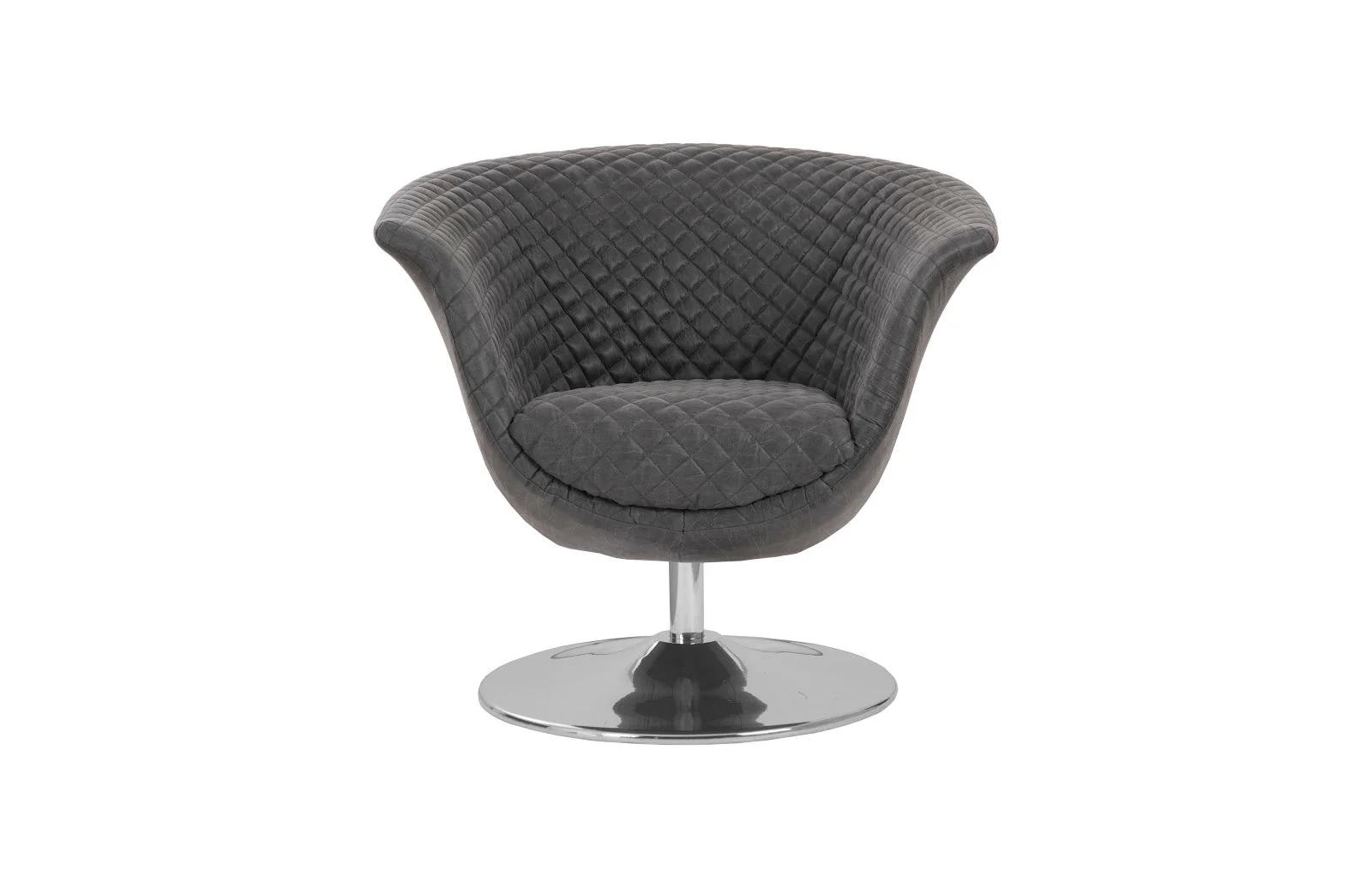 Phillips Collection Autumn Swivel Chair, Vintage Dark Gray - Image 2