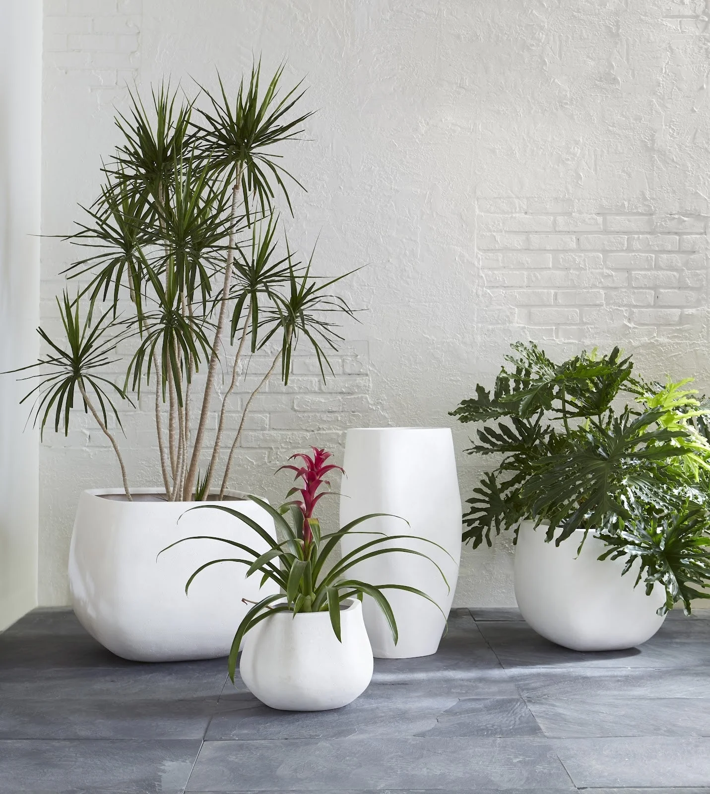 Phillips Collection Ava Planter, Small, White - Image 2